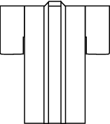 踊り袢天ロング